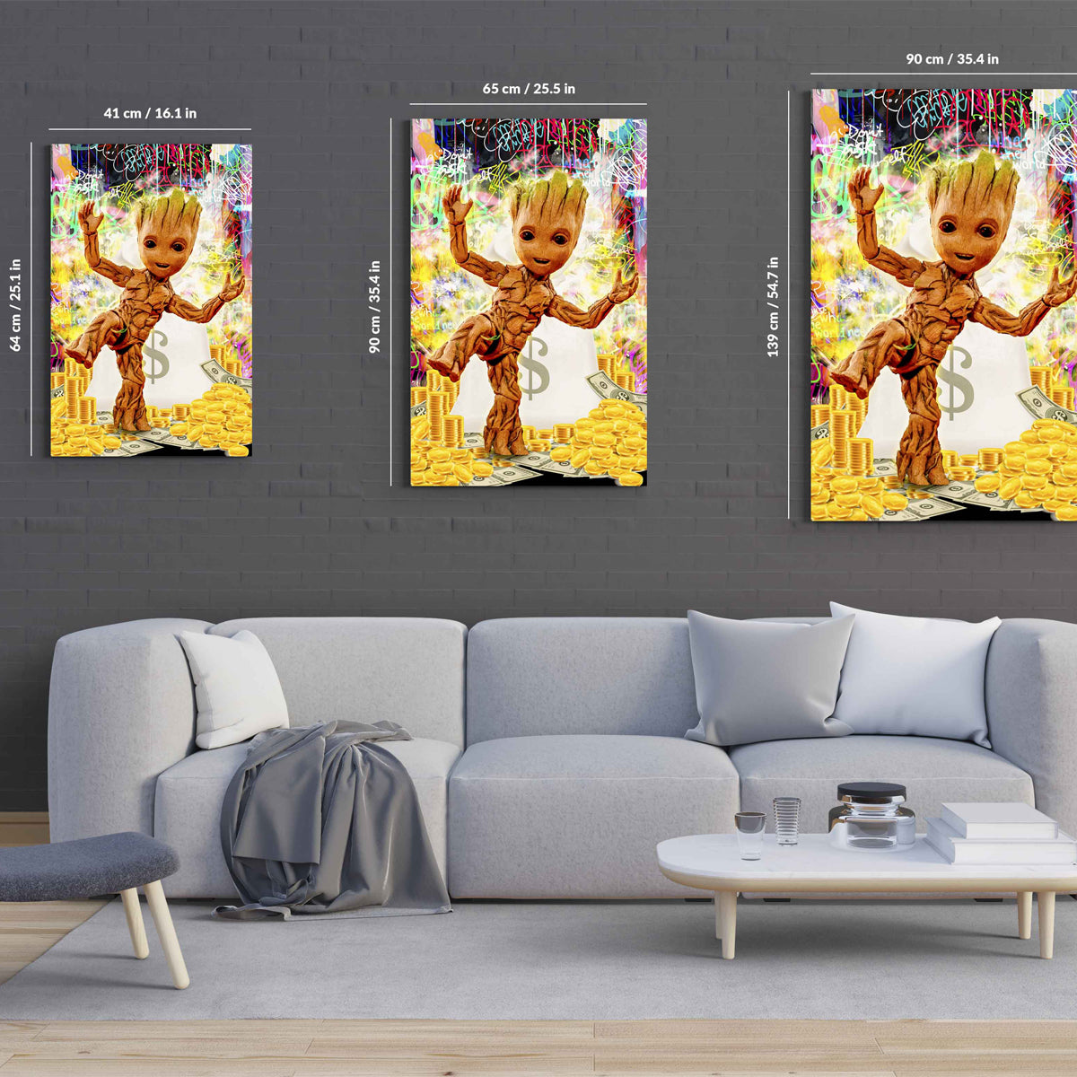 Money Ginger Canvas