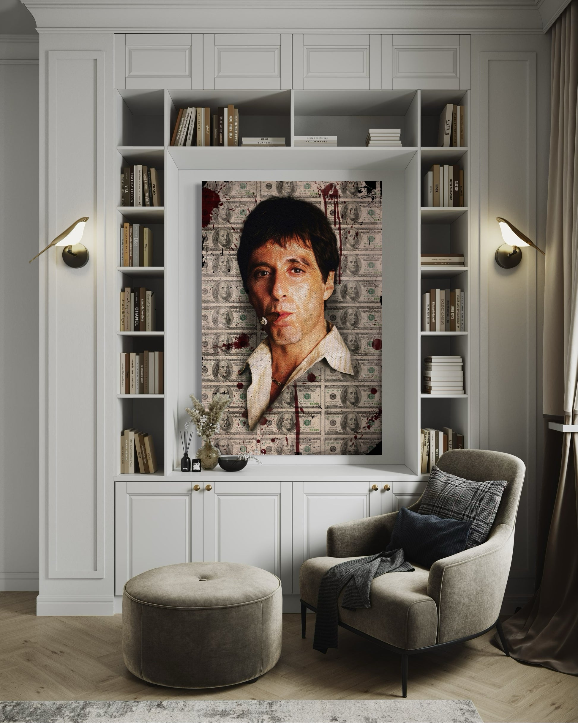 TONY MONTANA CANVAS