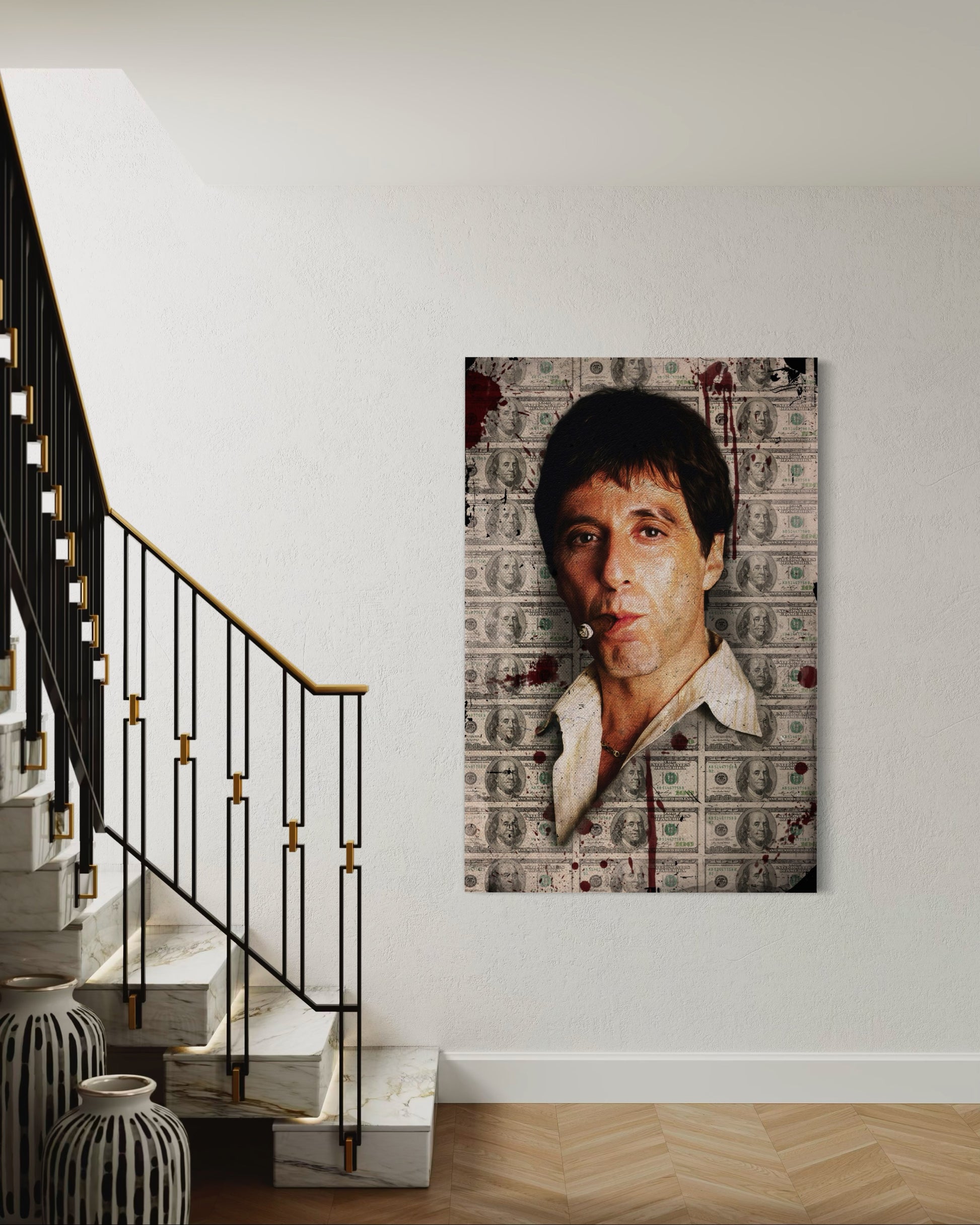 TONY MONTANA CANVAS