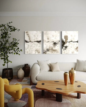 Best Canvas Combos for Living Rooms: Inspirational + Abstract
