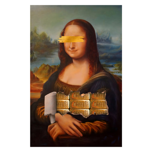 Money Lisa Canvas