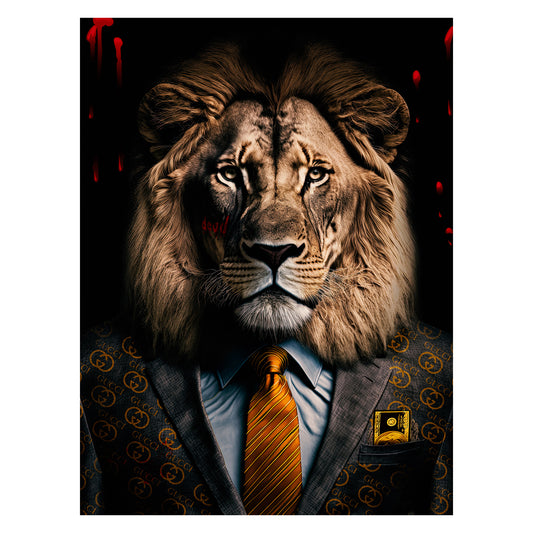 Smart Lion Canvas