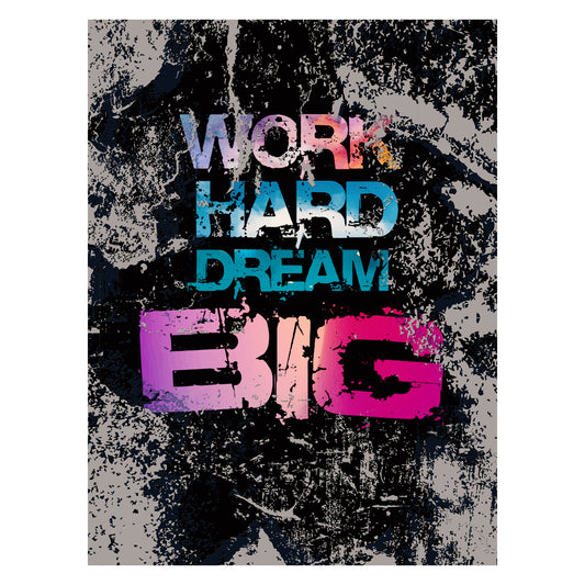 Work Hard Dream Big Canvas