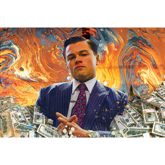 Jordan Belfort Canvas