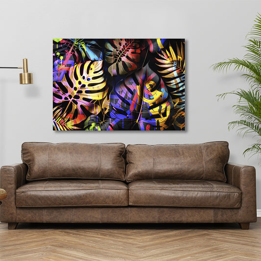 Zebra Cameo Canvas