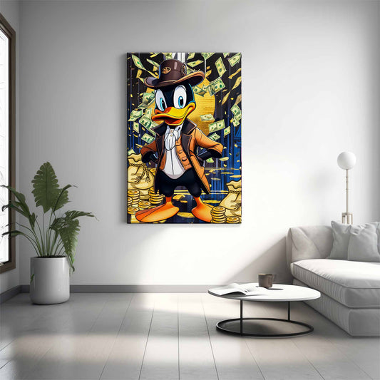 Successfull Scrooge Canvas