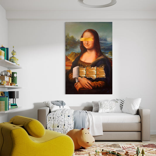 Money Lisa Canvas