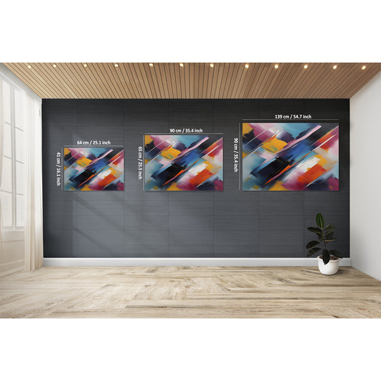 Rhapsody in Color Abstract Canvas