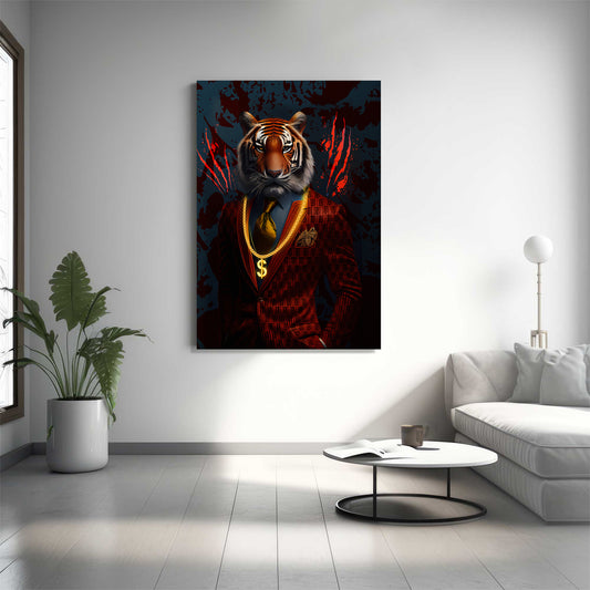 Smart Tiger Canvas