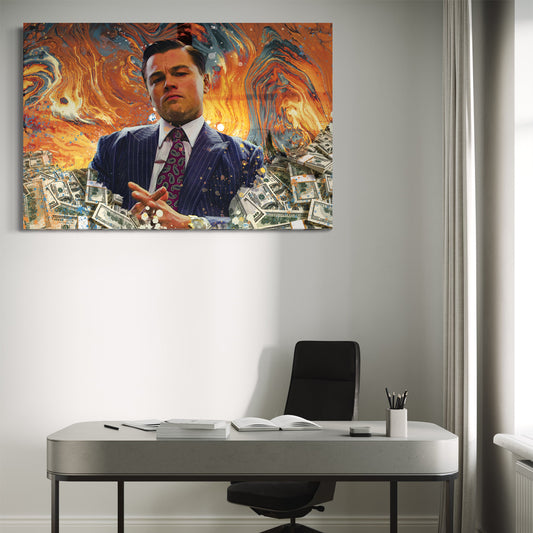 Jordan Belfort Canvas