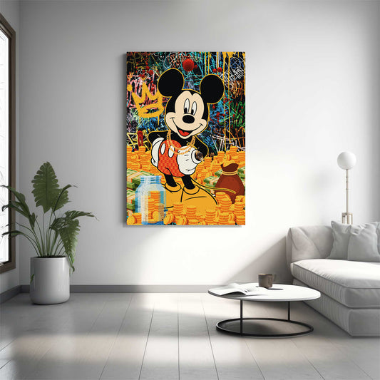 Millionaire Micky Canvas