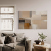 Beige Tranquility Abstract Canvas - Blanq Canvas