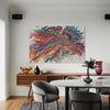 Vibrant Whirl Abstract Canvas - Blanq Canvas