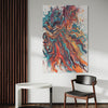 Vibrant Whirl Abstract Canvas - Blanq Canvas