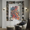 Vibrant Whirl Abstract Canvas - Blanq Canvas