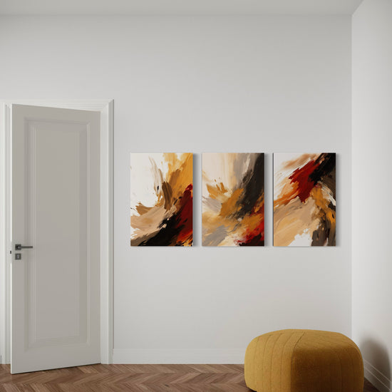 AUTUMN BLAZE SET OF 3 WALL ART 