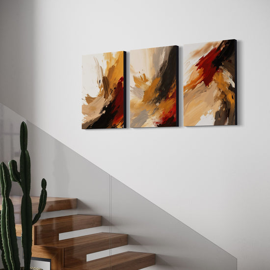 AUTUMN BLAZE SET OF 3 WALL ART 