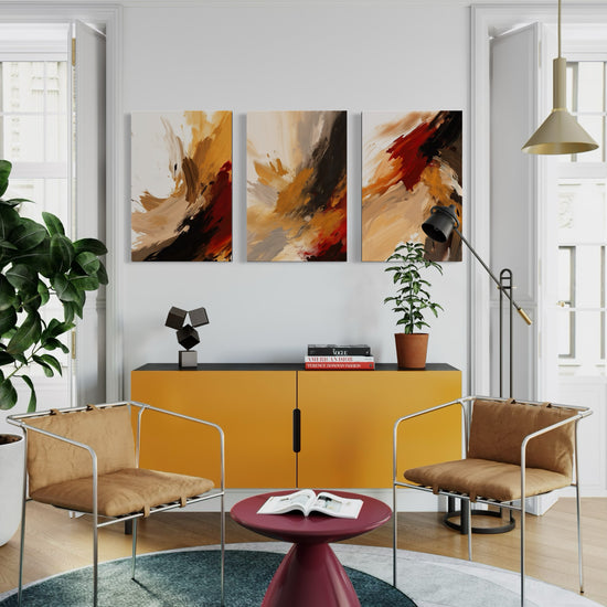 AUTUMN BLAZE SET OF 3 WALL ART 