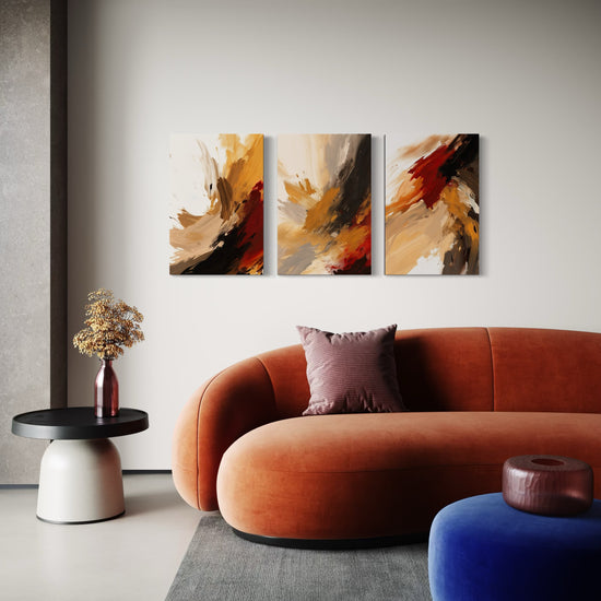 AUTUMN BLAZE SET OF 3 WALL ART 