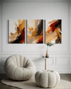 AUTUMN BLAZE SET OF 3 WALL ART 