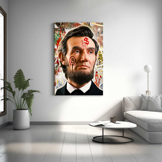 Abraham Lincion Canvas 