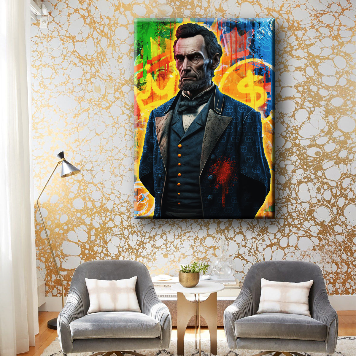 Abraham Lincoln Canvas 