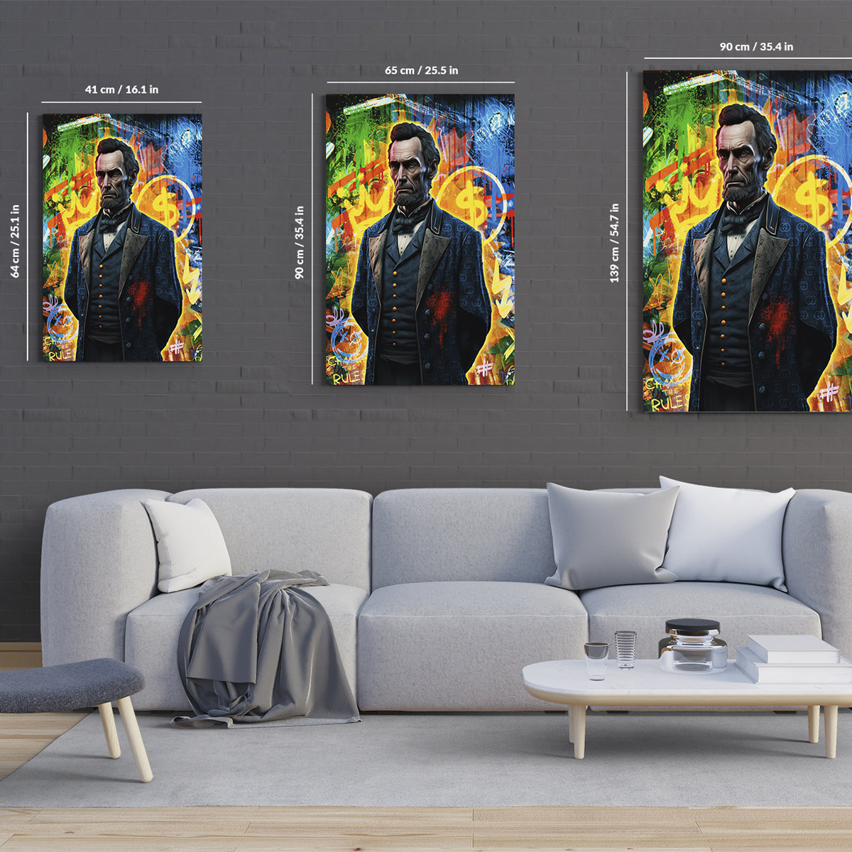 Abraham Lincoln Canvas 