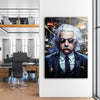 Albert Einstien Canvas 