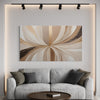 Beige Balance Abstract Canvas 