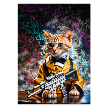Cat Spy Canvas 