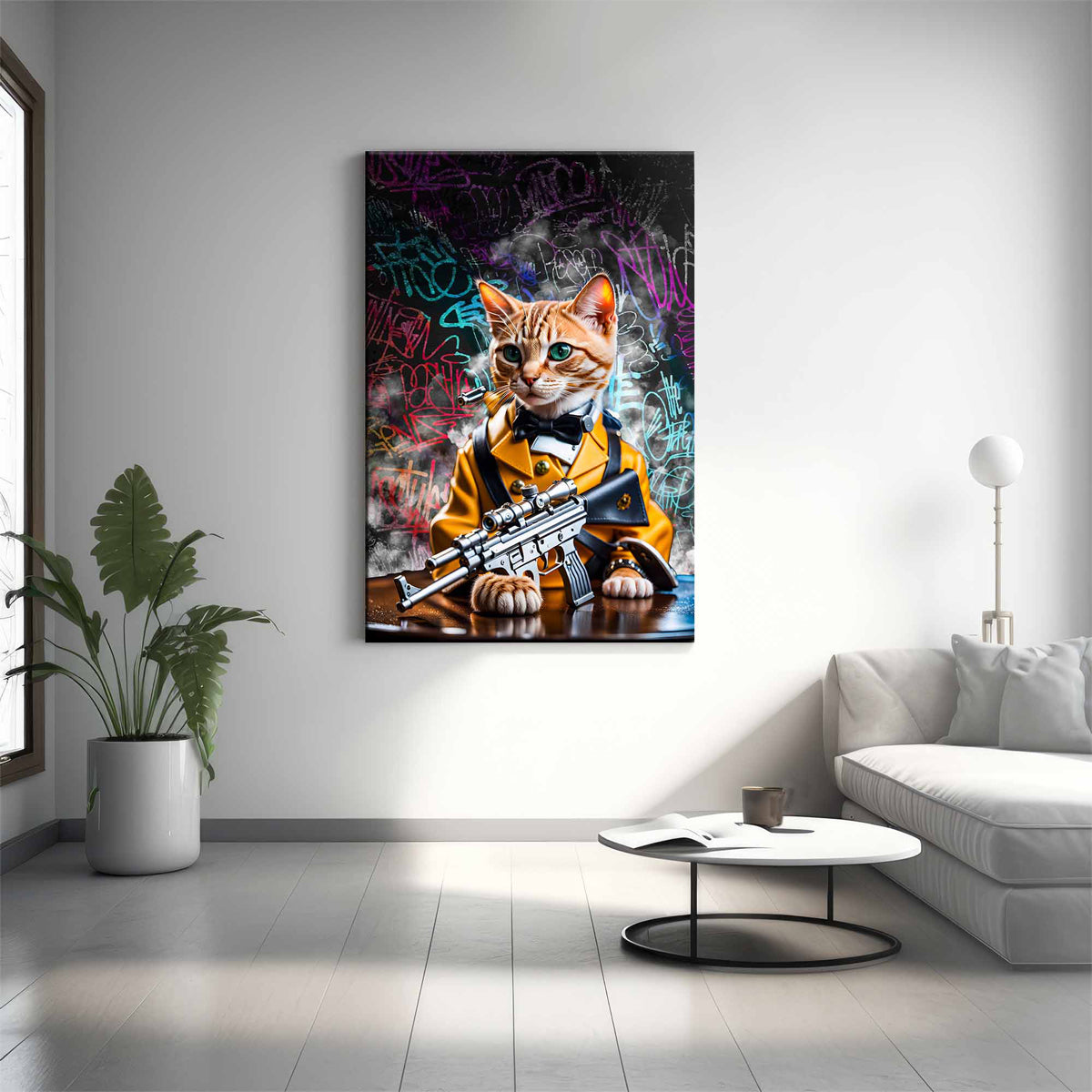 Cat Spy Canvas 