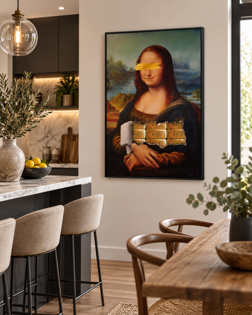 Money Lisa Canvas