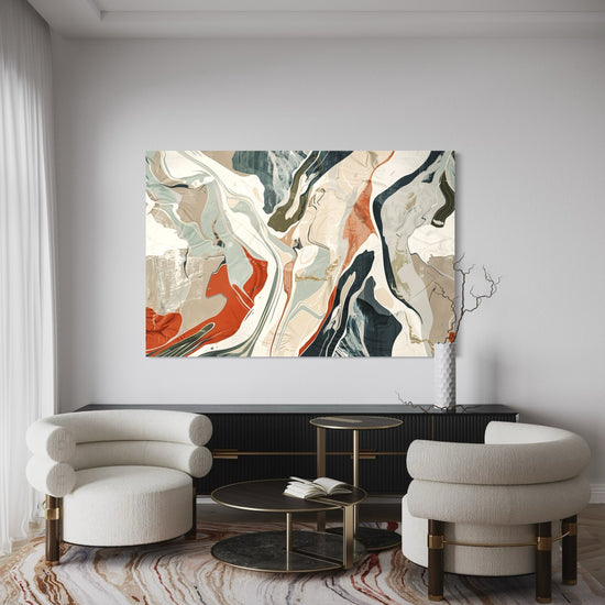 Colorful Blast Abstract Canvas - Blanq Canvas
