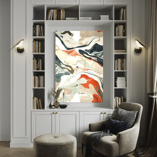 Colorful Blast Abstract Canvas