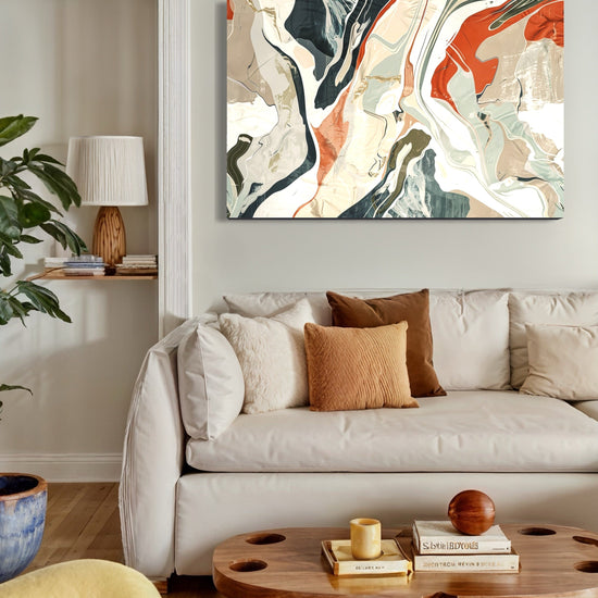 Colorful Blast Abstract Canvas
