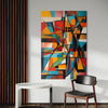 Colour Burst Abstract Canvas - Blanq Canvas