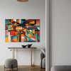 Colour Burst Abstract Canvas