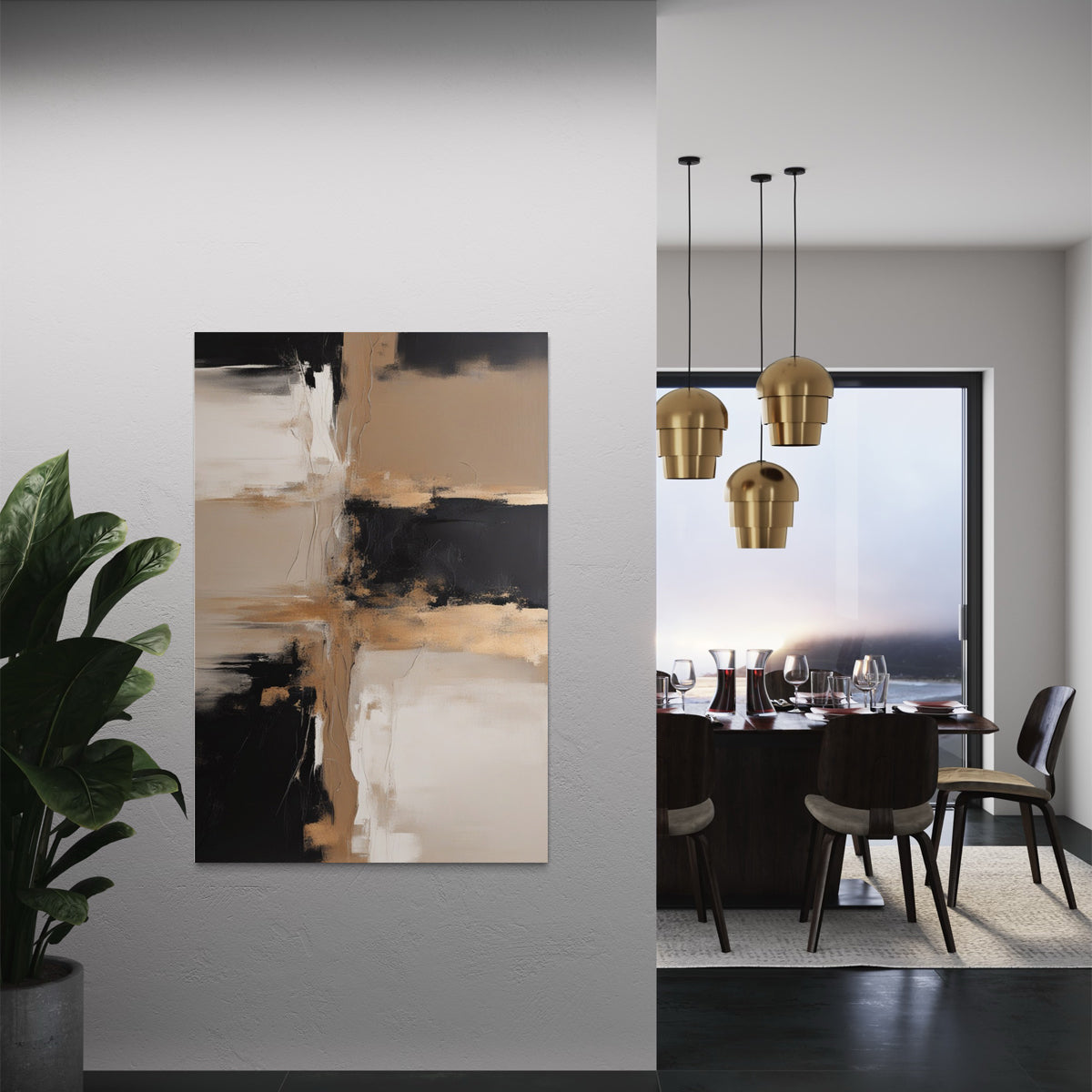 Diverse Spectrum Abstract Canvas