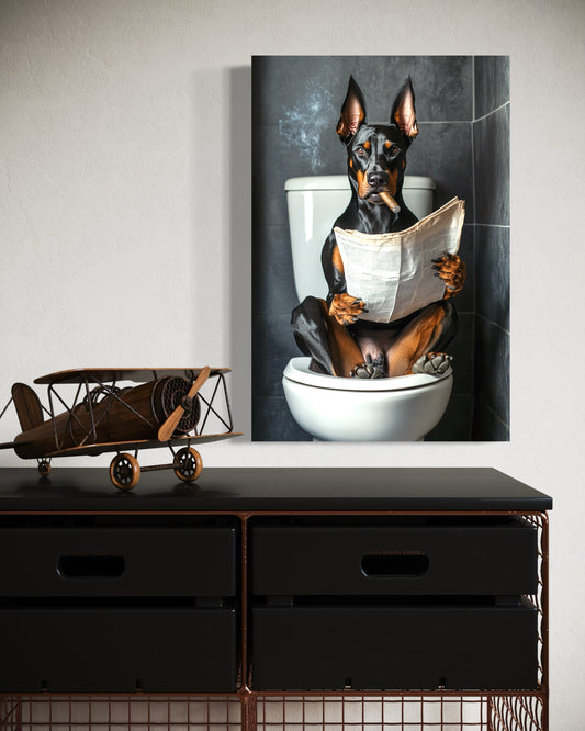 Doberman Canvas - Blanq Canvas