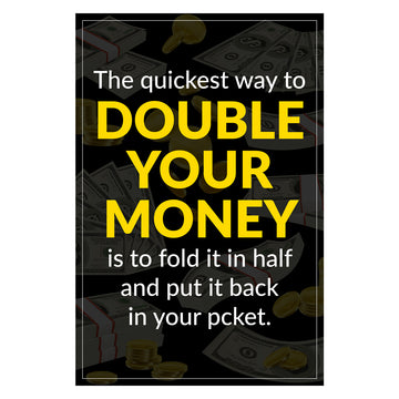 Double Your Money Canvas 