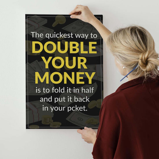 Double Your Money Canvas 