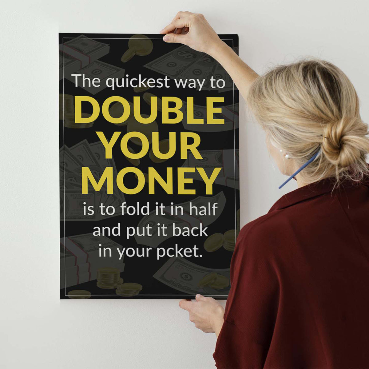 Double Your Money Canvas 
