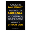 Everyday Is Bank Account Canvas 