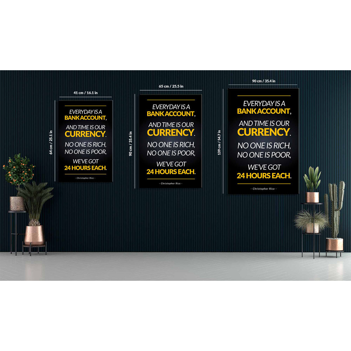 Everyday Is Bank Account Canvas 