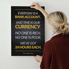 Everyday Is Bank Account Canvas 