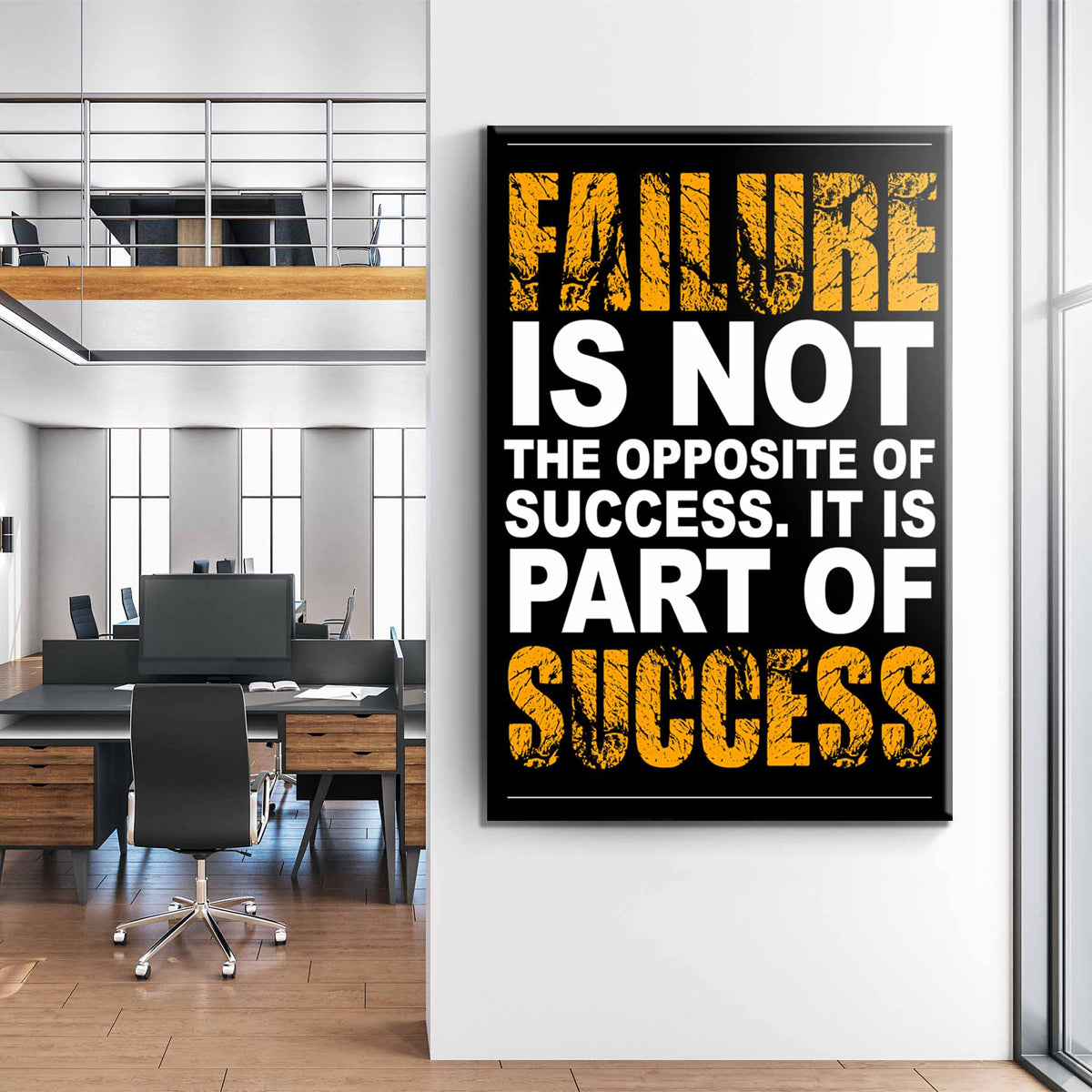 Failure Is Not Success Canvas 