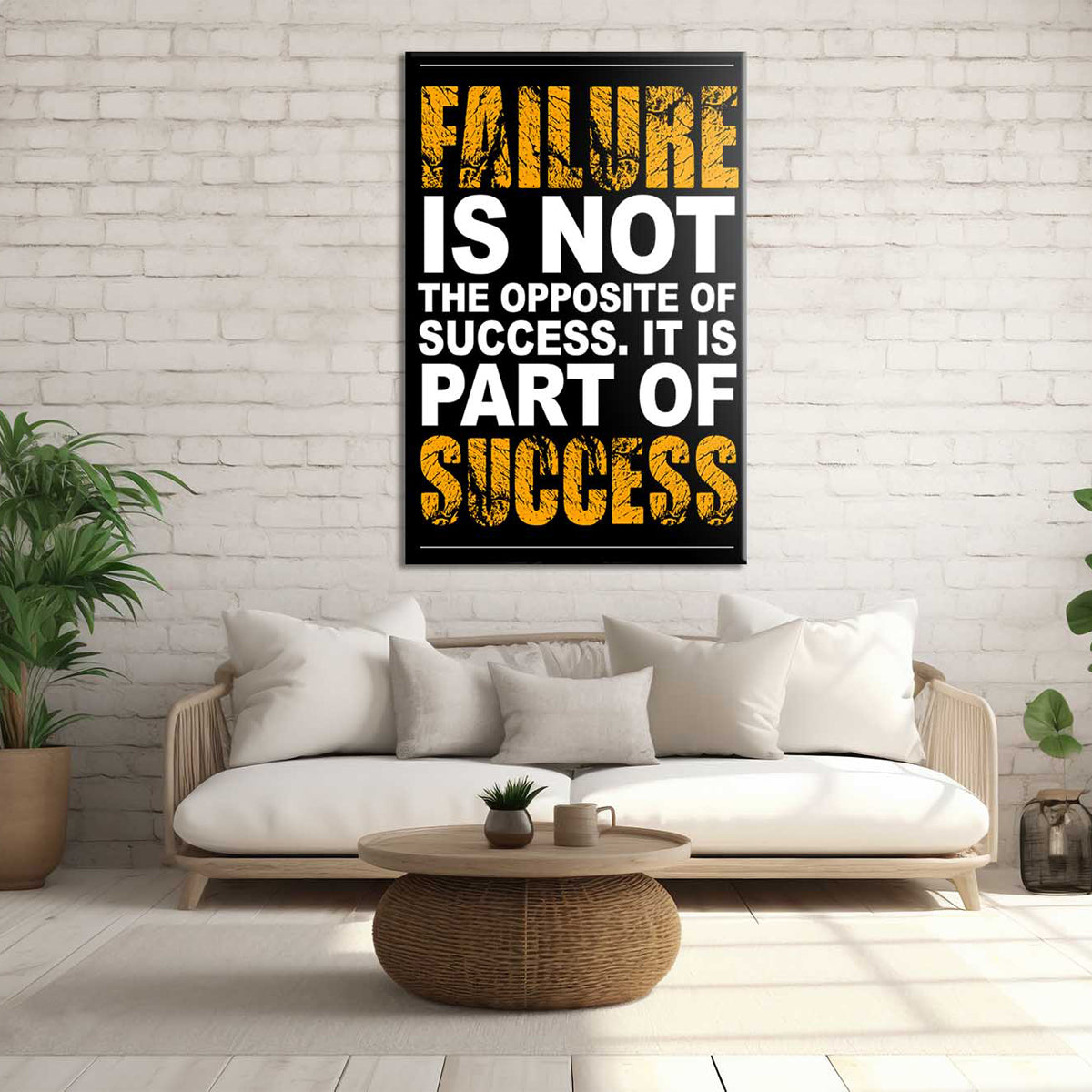 Failure Is Not Success Canvas 