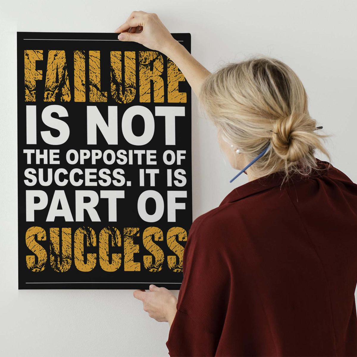 Failure Is Not Success Canvas 