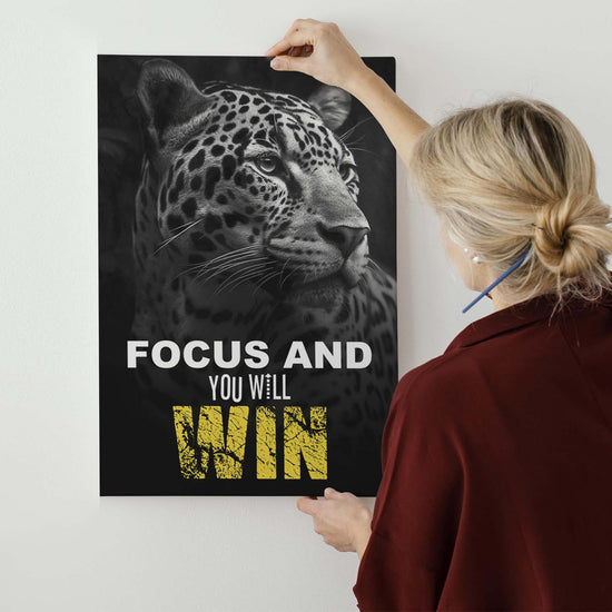 Focus And You Will Win Canvas 