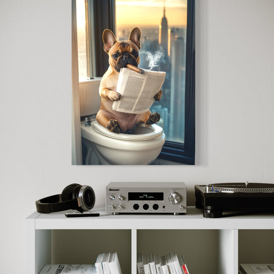 French Bull Dog Canvas